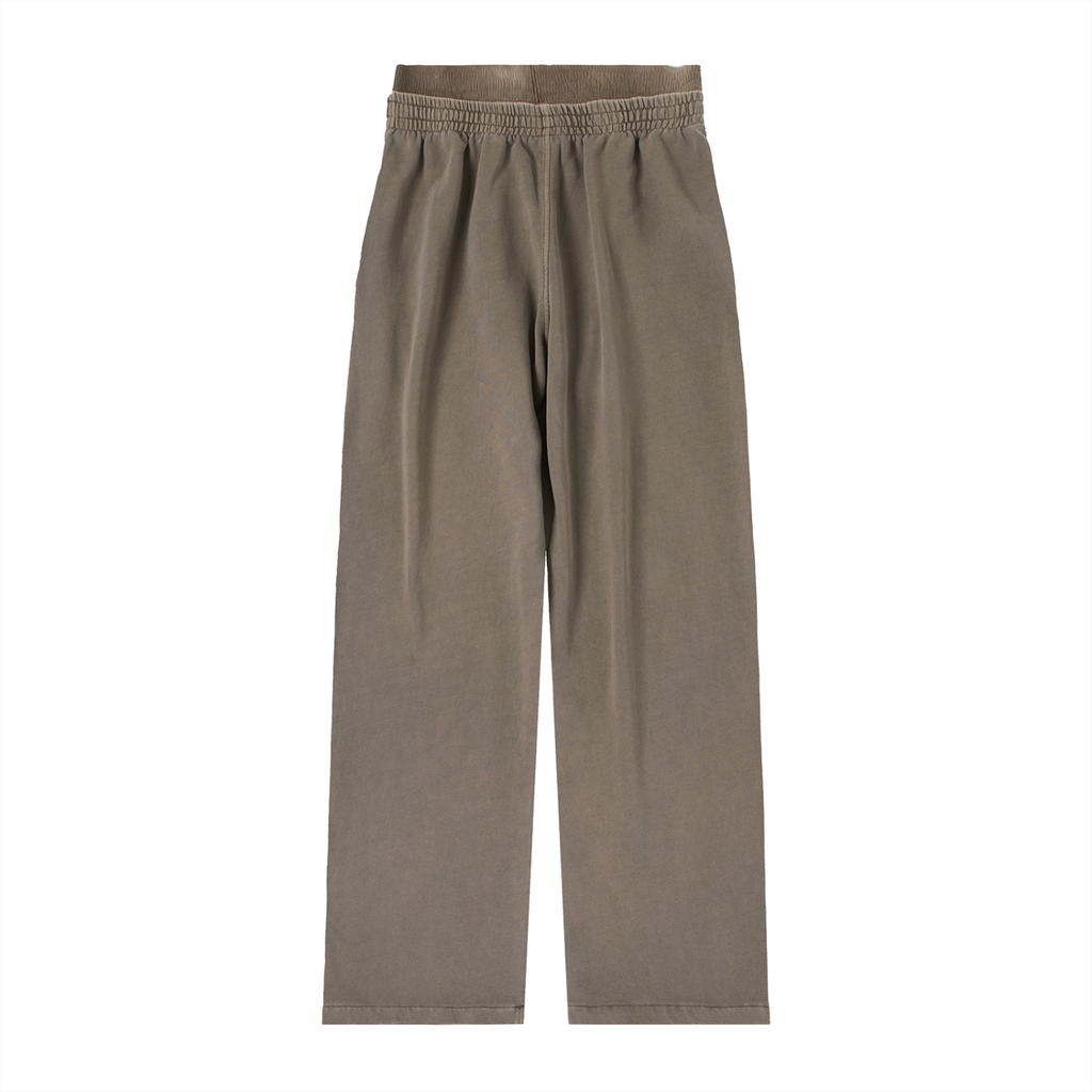 Vintage Washed Waist Pants | White Logo