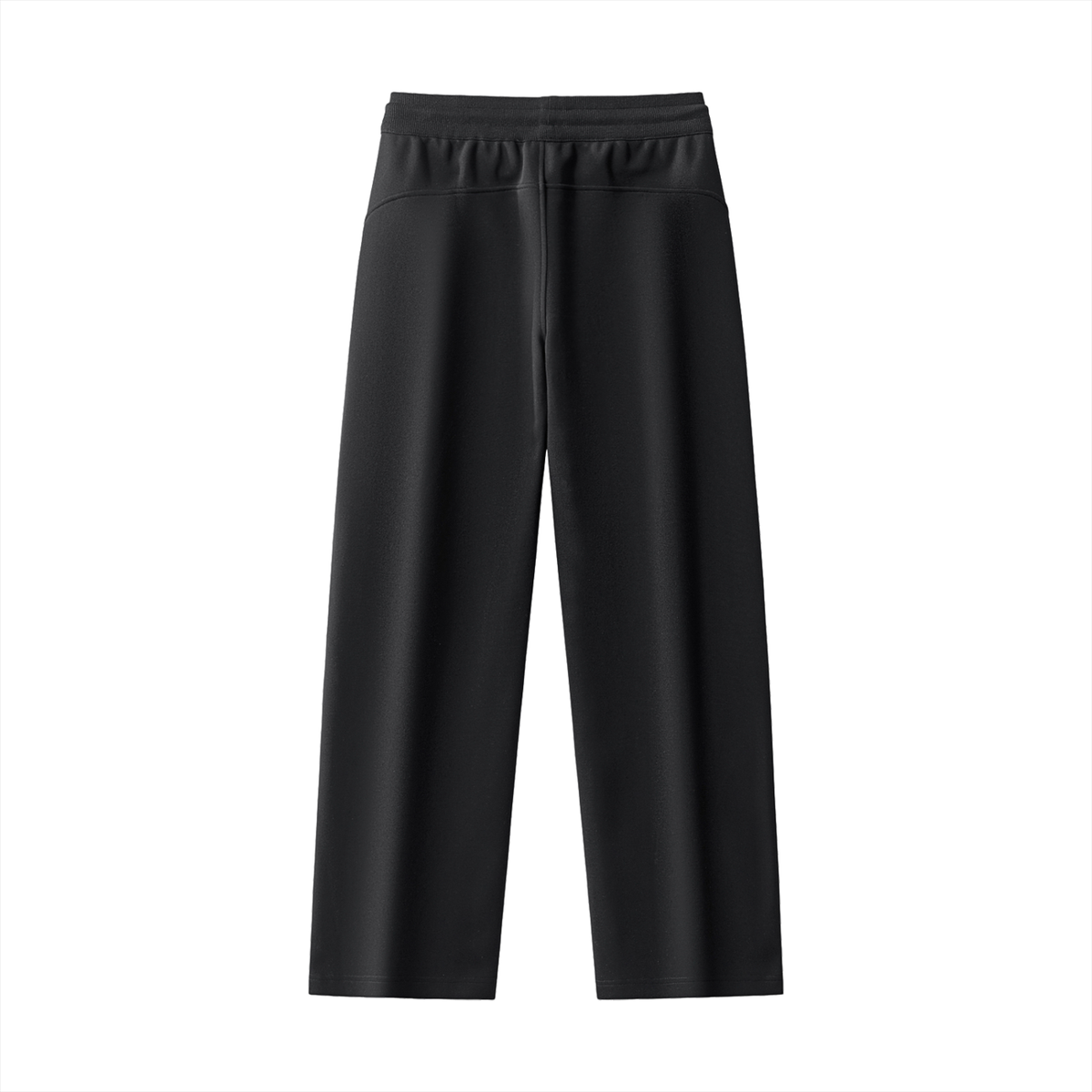 Drawstring Straight-Leg Sweatpants Icon | White Logo