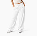 Drawstring Straight-Leg Sweatpants Icon | Black Logo