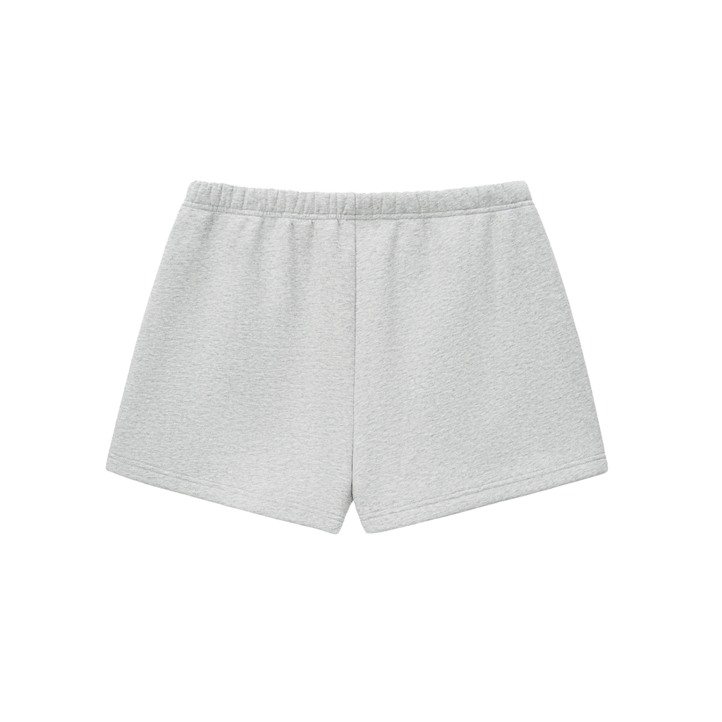 Fleece Drawstring Sweatshorts | White Logo