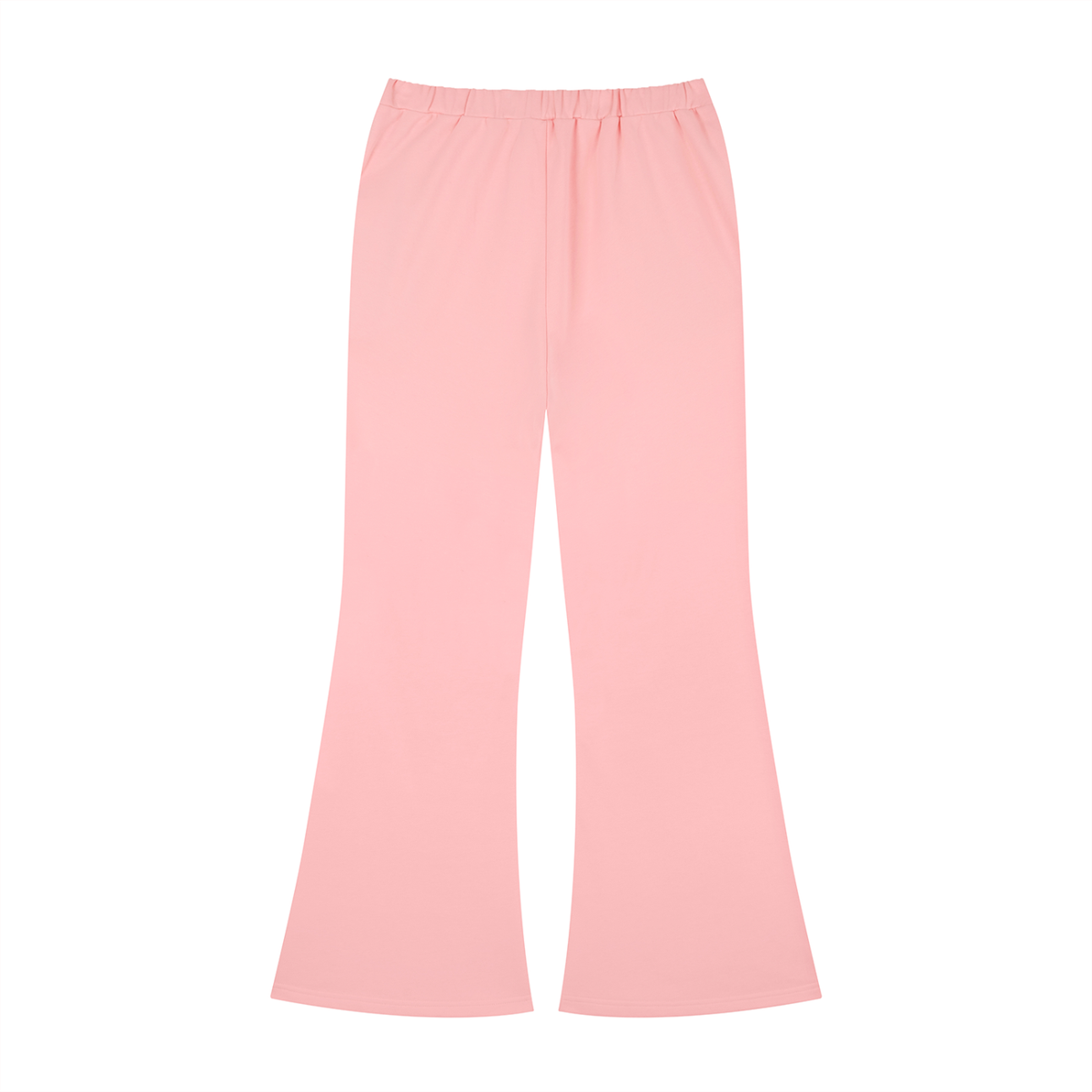 Slim-Fit Flared Sweatpants | White Logo