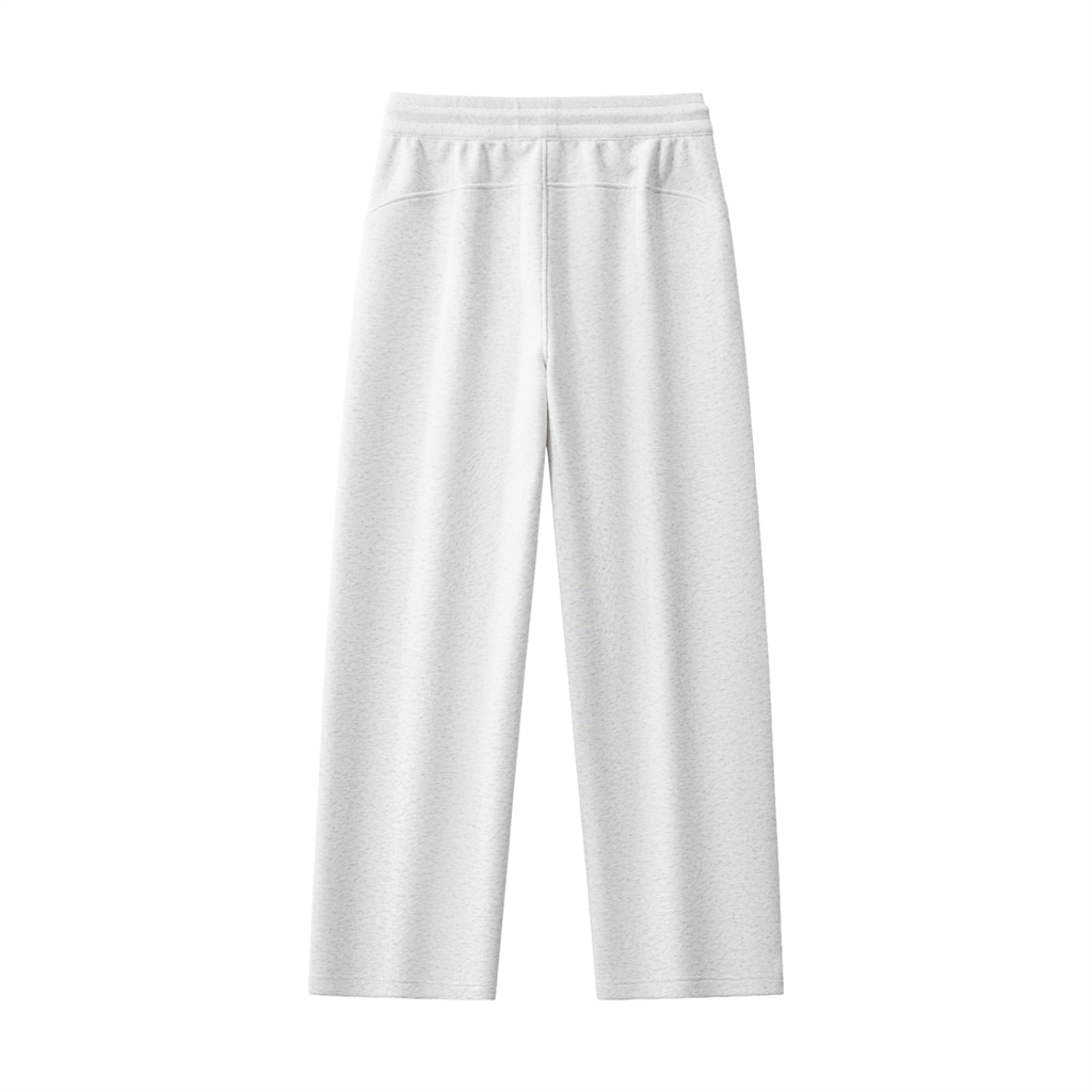 Drawstring Straight-Leg Sweatpants Icon | Black Logo