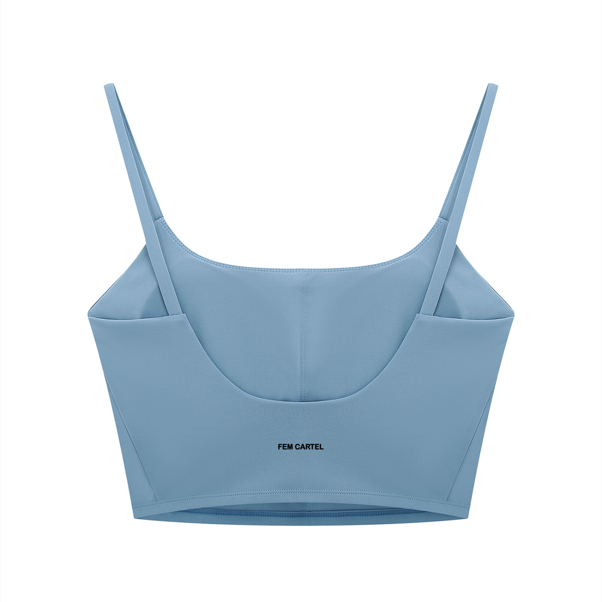 Solid Color Sports Bra Icon | Black Logo