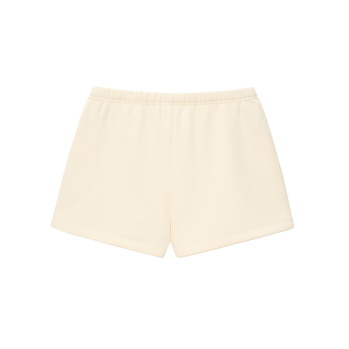 Fleece Drawstring Sweatshorts | White Logo