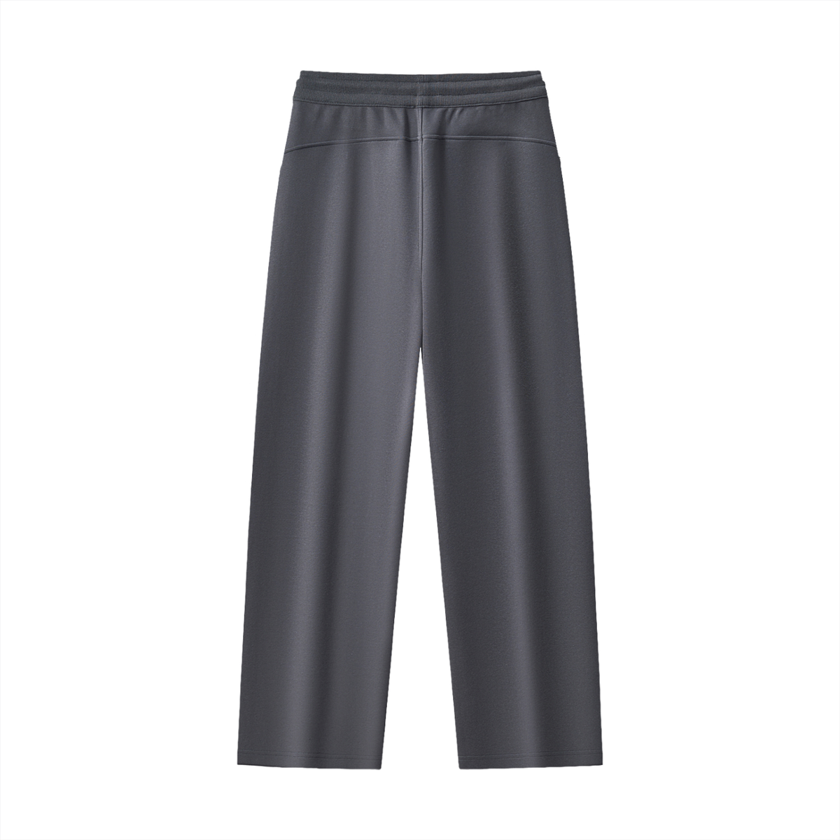 Drawstring Straight-Leg Sweatpants Icon | White Logo