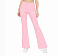Slim-Fit Flared Sweatpants | White Logo