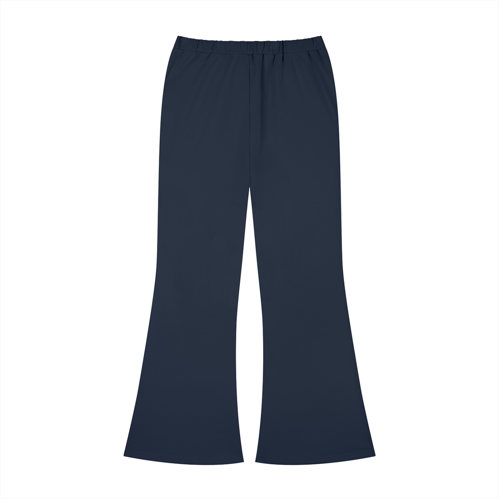 Slim-Fit Flared Sweatpants | White Logo
