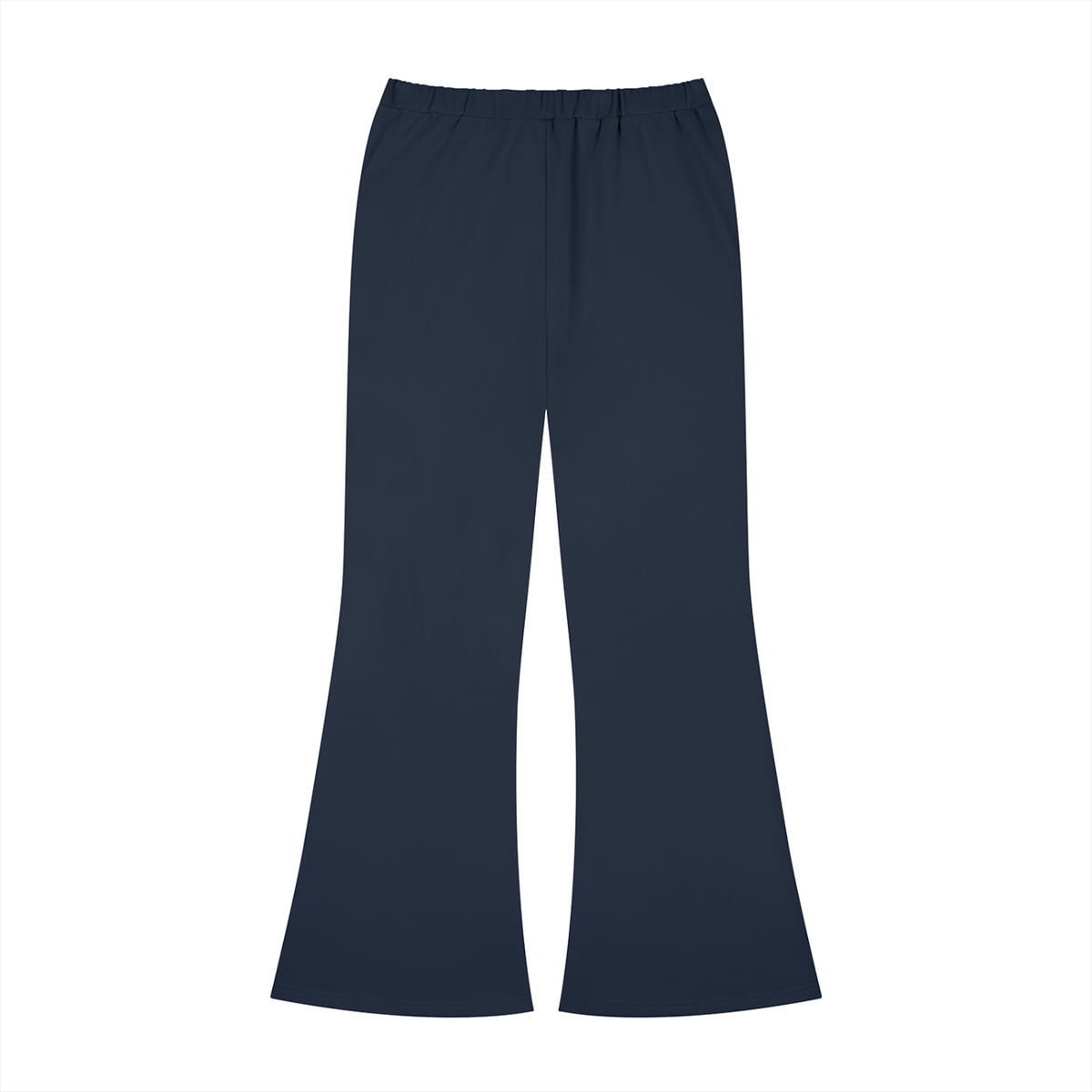Slim-Fit Flared Sweatpants | White Logo