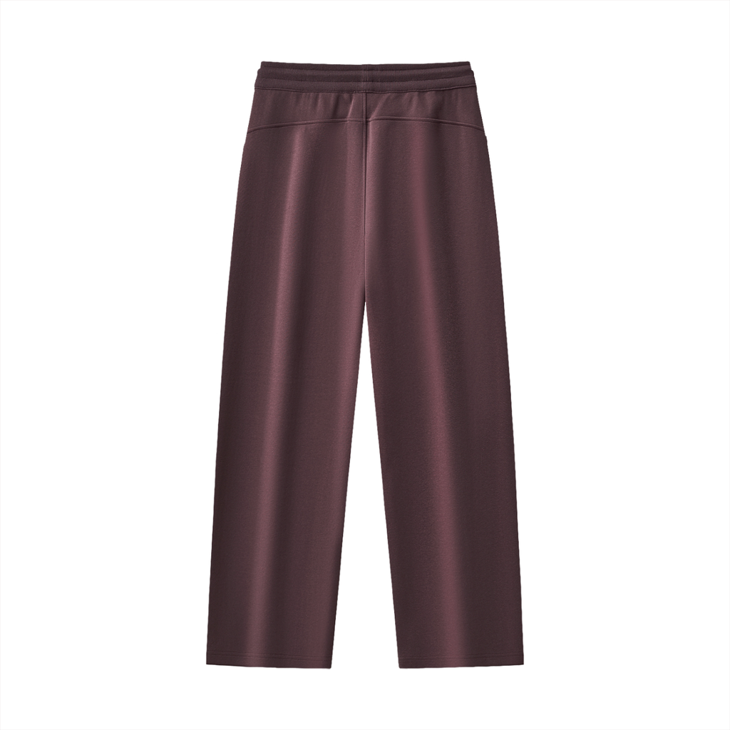 Drawstring Straight-Leg Sweatpants Icon | White Logo