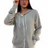 Signature Light Grey Zip Hoodie