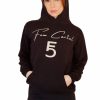 Black Classic Egg Color Lettering Pullover Hoodie