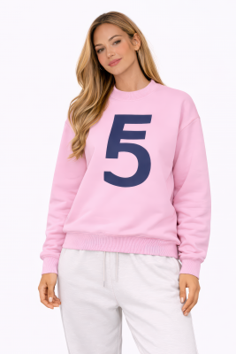 Fem Cartel “The 10 Within” Crewneck – Blush Navy Edition