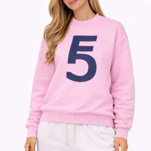 Fem Cartel “The 10 Within” Crewneck – Blush Navy Edition